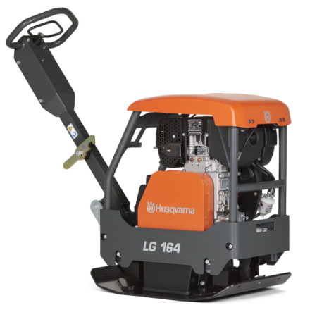 Виброплита реверсивная Husqvarna LG 164 D, 600 x 655, Hatz 1B20