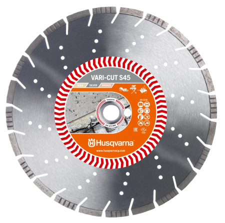Алмазный диск VARI-CUT S45 400-25,4/20 Husqvarna Хускварна