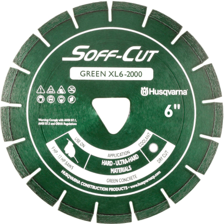 Диск для SoffCut XL6-2000 6X.100 GREEN/SK Husqvarna Хускварна