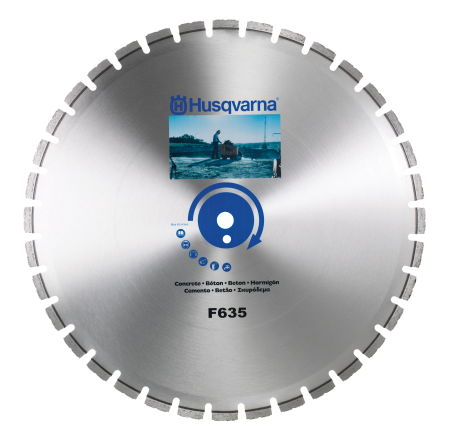 Алмазный диск F635 350-3,2-25,4 Husqvarna Хускварна