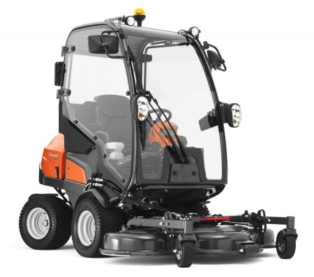 Райдер Husqvarna P 525DX Rider с кабиной и гидр. к-том в сборе, Kubota D1105 дизель