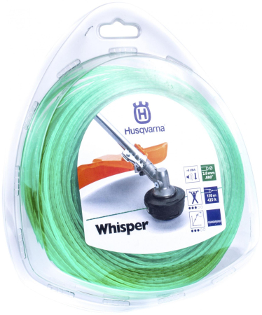 Корд триммерный 2.0 мм/130 м, бесшумный, Whisper Husqvarna, в блистере