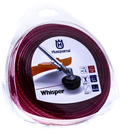 Корд триммерный 3.0 мм/56 м, бесшумный, Whisper Husqvarna, в блистере