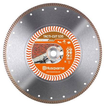 Алмазный диск TACTI-CUT S35 350-10-25,4/20 Husqvarna Хускварна