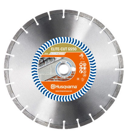 Алмазный диск ELITE-CUT GS50S 400-12-25,4 Husqvarna Хускварна