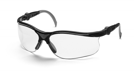 Очки защитные Clear X Husqvarna Хускварна, прозрачные линзы, стойкие к царапинам