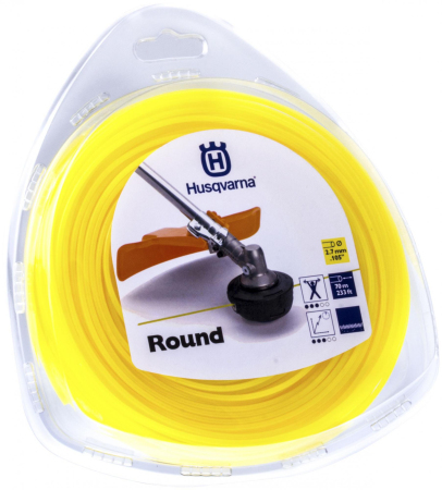 Корд триммерный Husqvarna Хускварна, круглый, 2,7 мм/70 м, в блистере